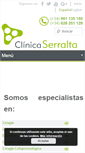 Mobile Screenshot of clinicaserralta.com